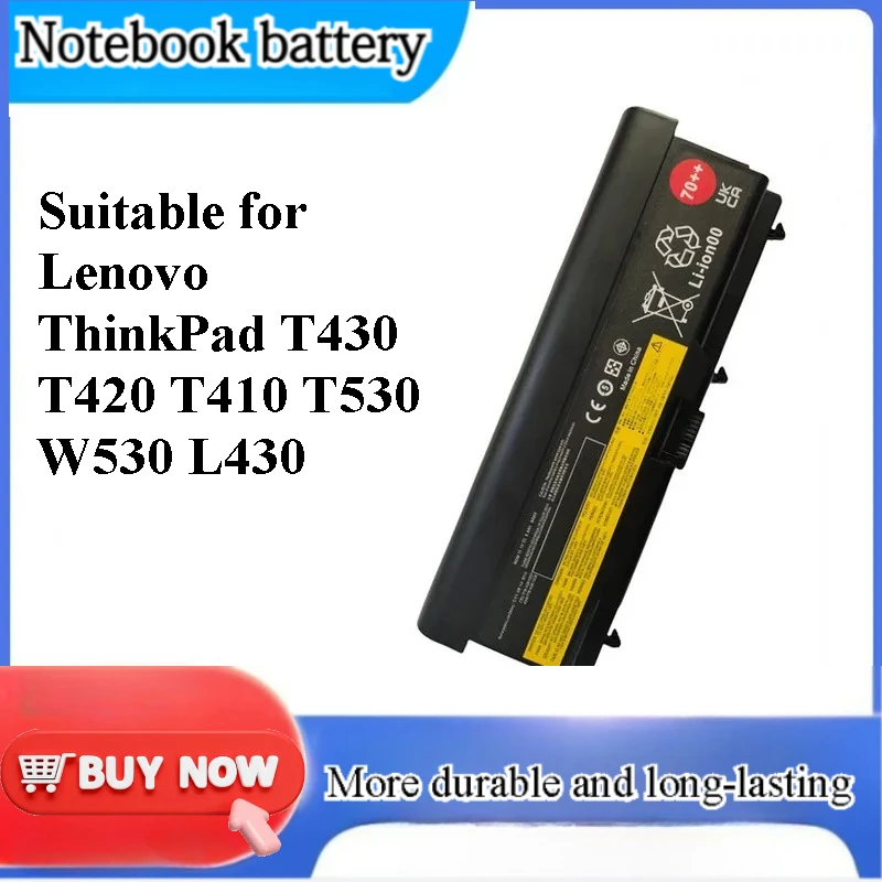 for Lenovo ThinkPad T430 T420 T410 T530 W530 L430 9 Cell 70++ Battery