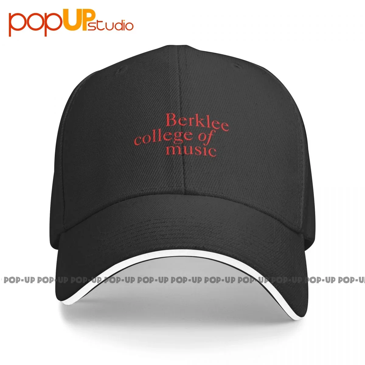 Berklee College Of Music Guitar Piano Band Color Music P-87 Sandwich Cap Baseball Cap Trucker Hat Outdoor