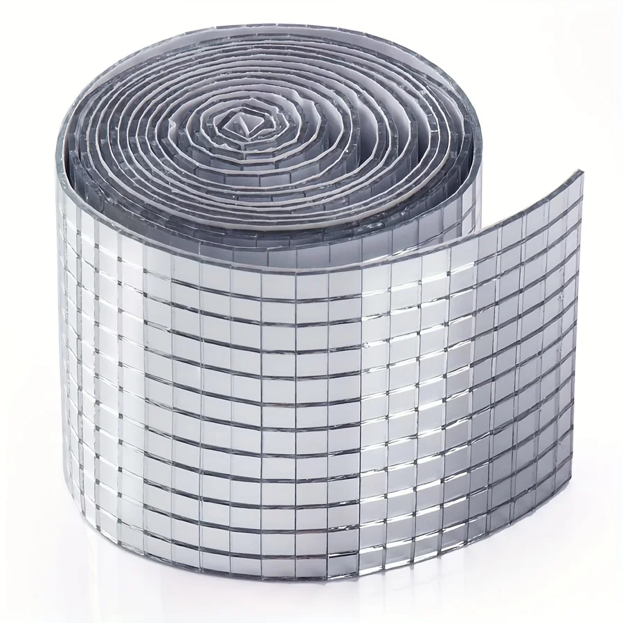 300/0,5 cm luxuriöse selbst klebende Paillettenmosaik-Wanda uf kleber ca. cm seitlich breit-diy Wohnkultur lösung