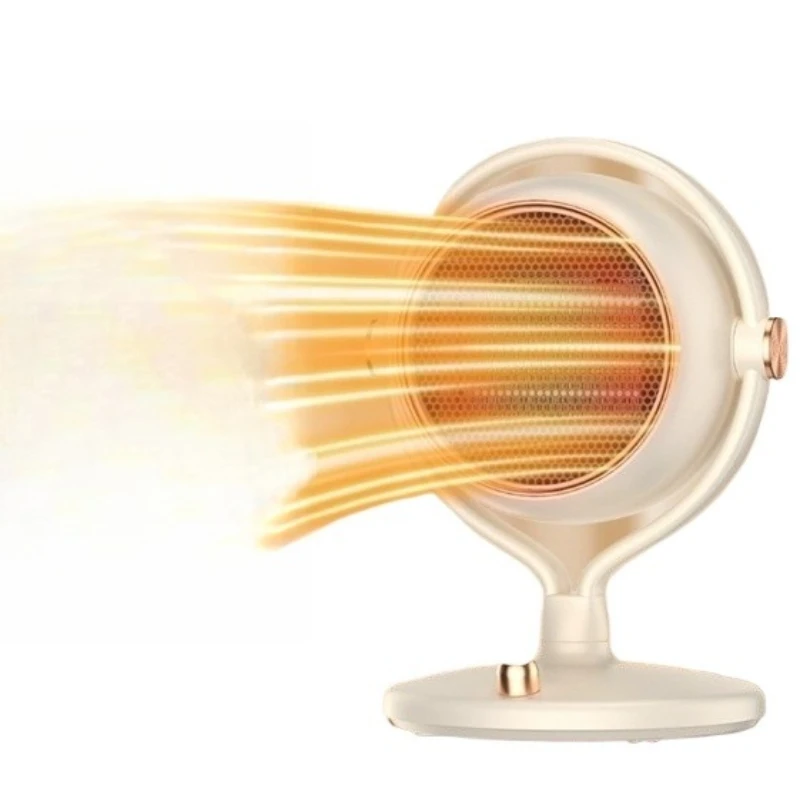 

Desktop household electric heater Office bathroom Household heater Overheating protection Portable electric PTC heating fan