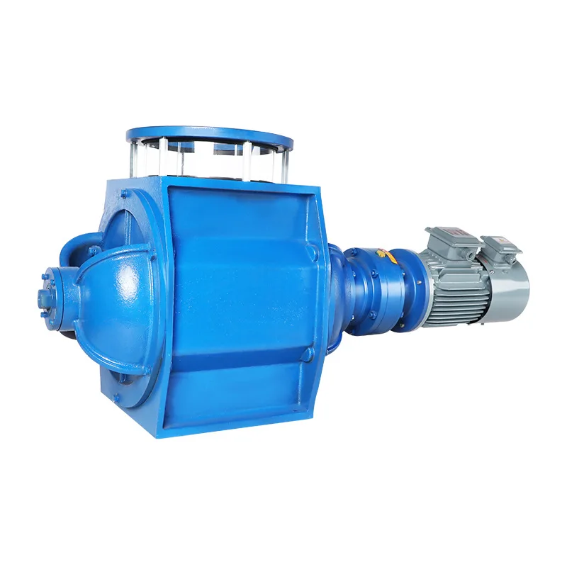 

Rotary valve feeder with window external fan lithium