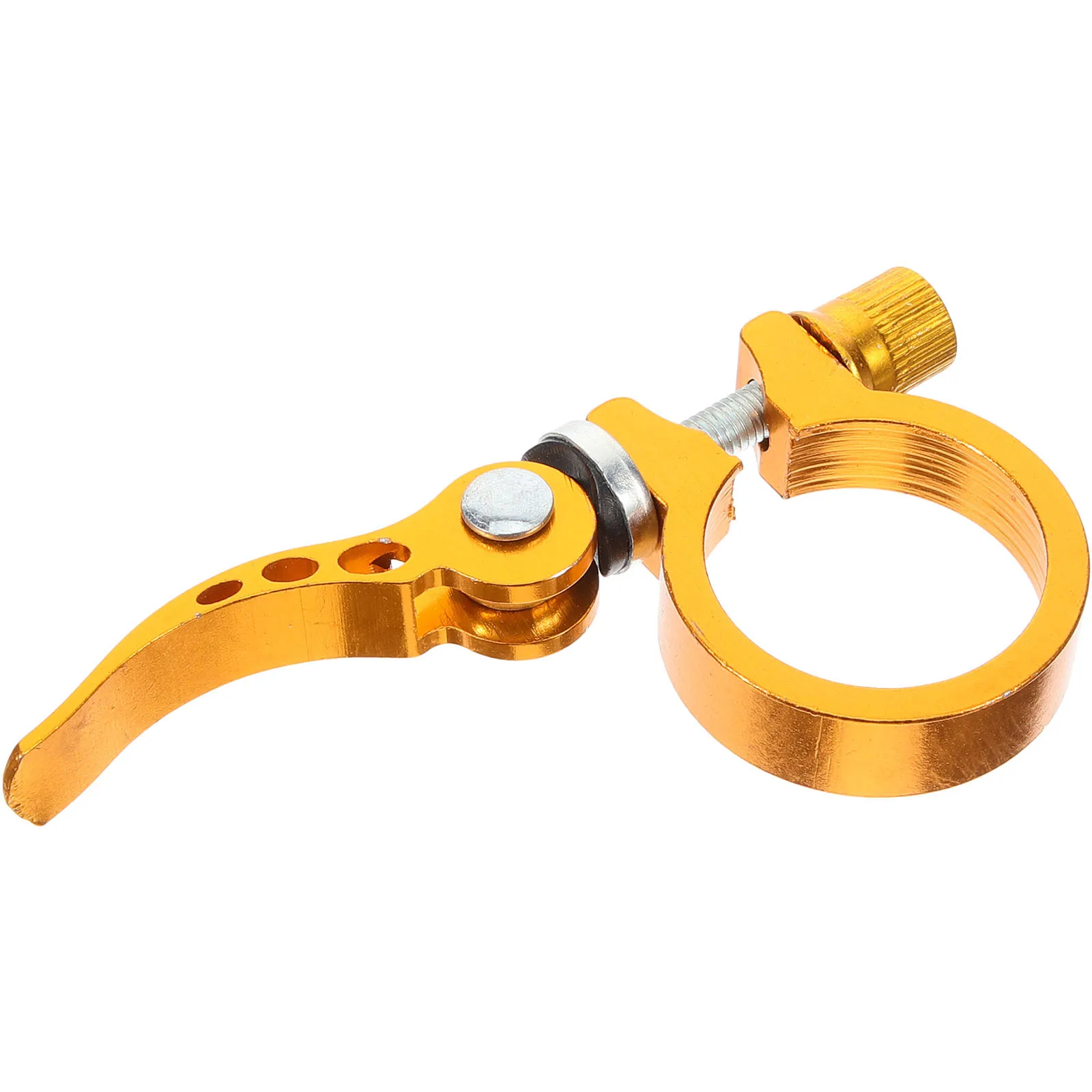 

Fast Release Seatpost Clamp Aluminum Alloy For Folding Bikes Mountain Road Bicycle Riding Accessories Clamp