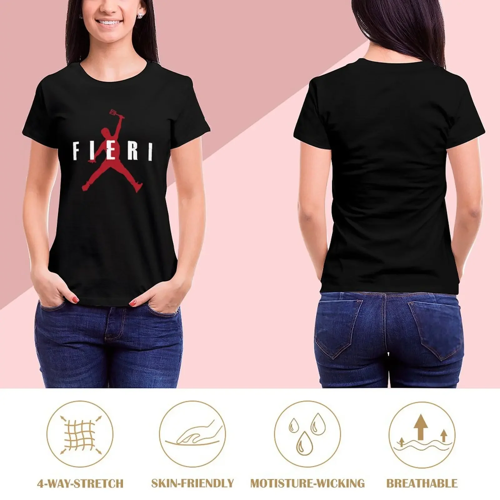 Air Guy Fieri Jump Chef Parody T-Shirt customizeds lady clothes vintage clothes white t-shirt dress for Women sexy