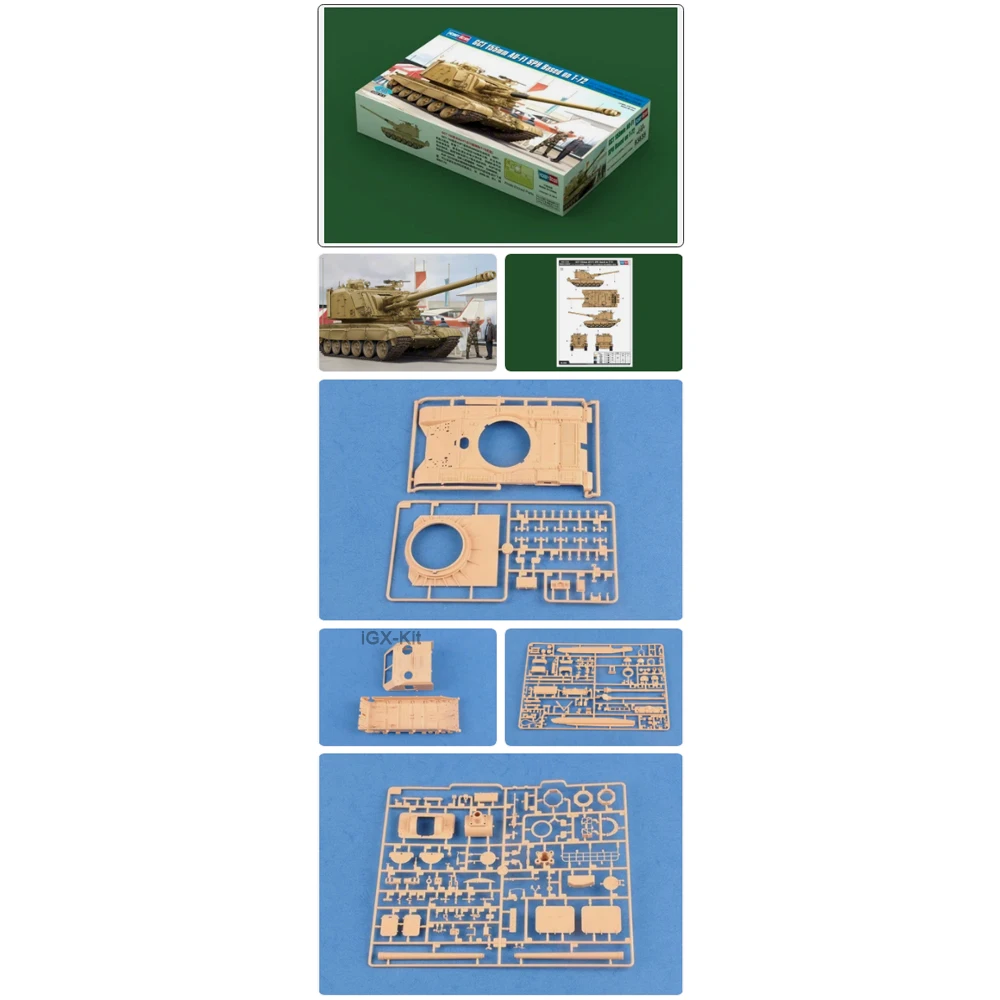hobbyboss-83835-1-35-スケールフランス-gct-155-ミリメートル-auf1-au-f1-spg-自走榴弾砲プラスチックモデル構築キットホビークラフトおもちゃ