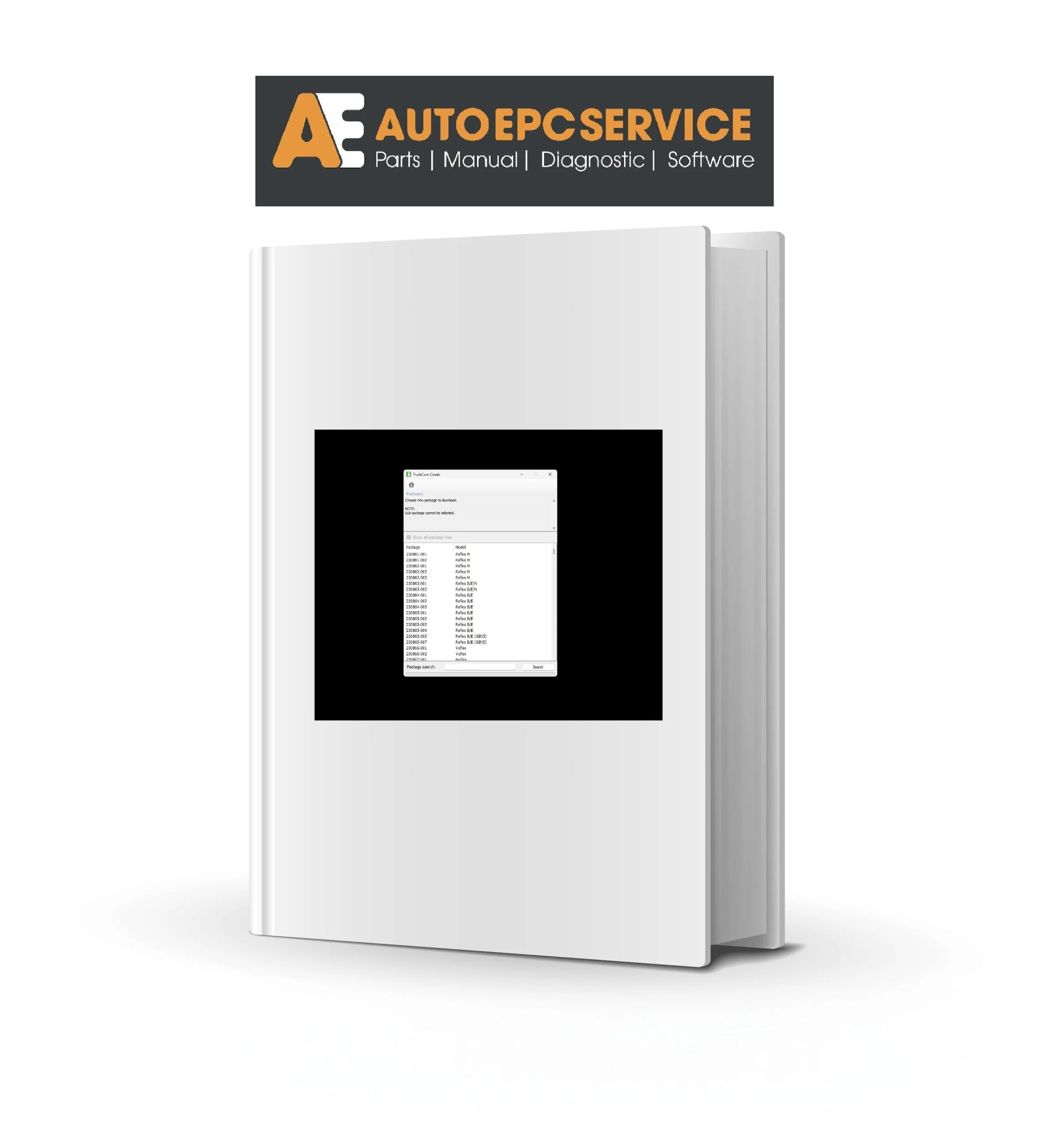 AutoEPC TruckCom Cesab 3.4.1 Diagnostic Software + Crack+Database Package