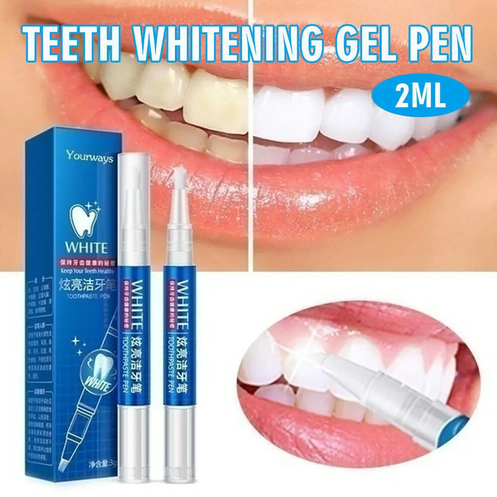 Teeth Whitening Gel Pen Extra Strong White Tooth Whitener Delicate Stain Remover