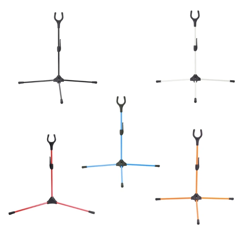 

Foldable Recurve Bows Stand Rack Portable Takedown Bows Stand Holder Rack