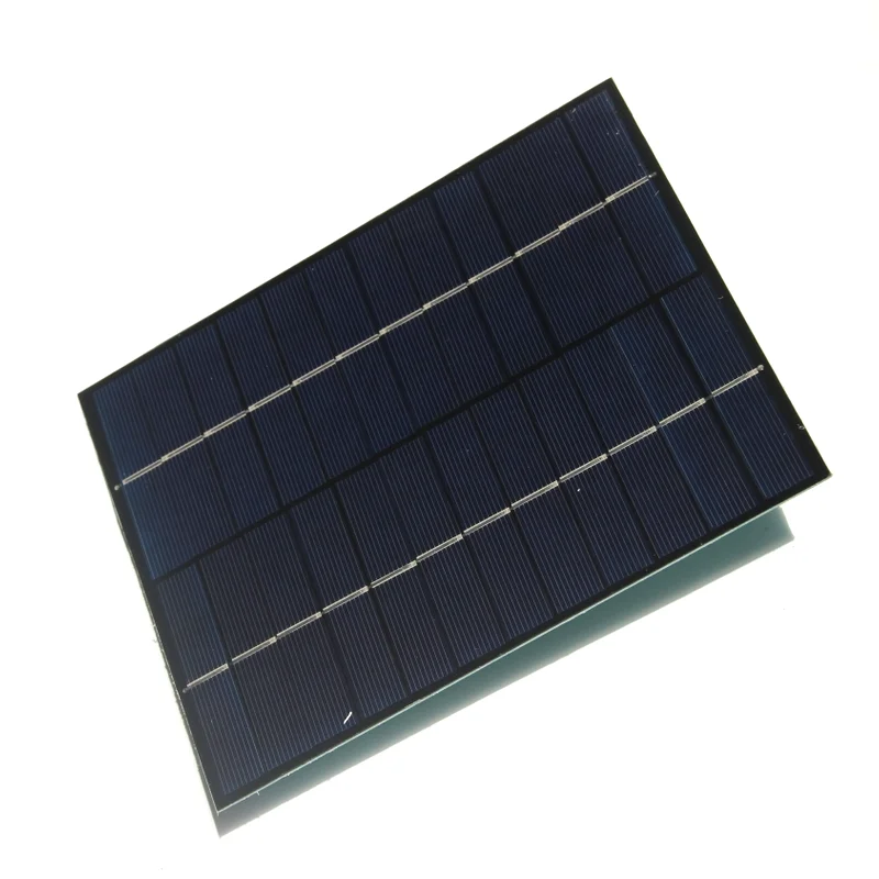 BUHESHUI 6W  12V Solar Panel Cell Solar Charger For 9V-12V Battery System Light 1.5W 2W 3W 4W 5W 6W Solar Panel