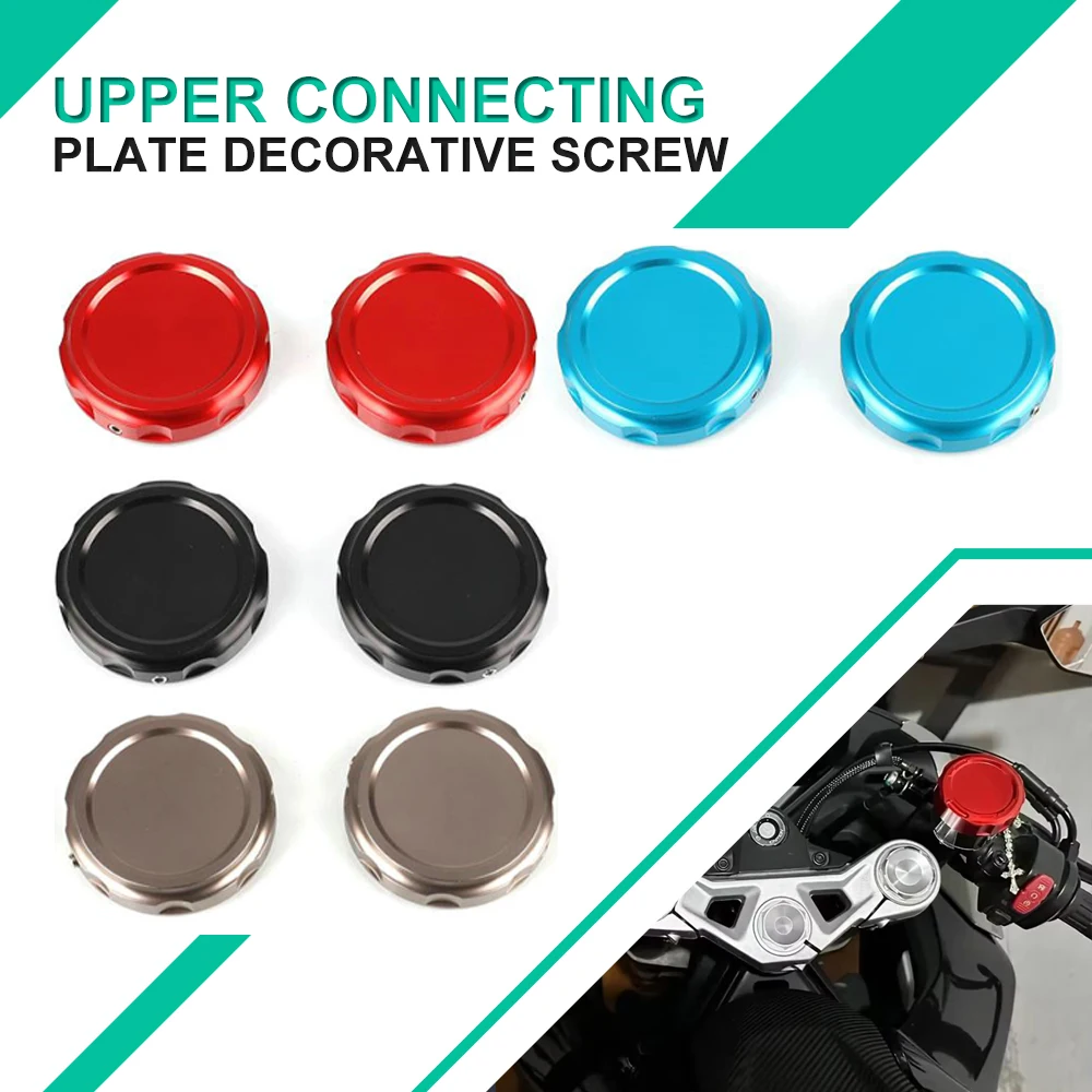 FÜR CFMOTO 450SR CF MOTO 450SS 450SR SS 2022-2024 Obere Verbindungsplatte Dekorative Schraube Motorrad Abdeckung Schutzfolie