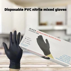 Disposable black gloves, multi-purpose, latex-free, sterile, medical, cooking, home use, easy, simple and clean