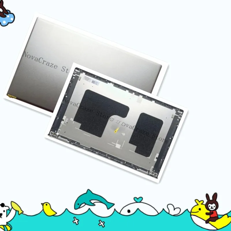 

007DY0 07DY0 Новинка для Inspiron 15 Plus 7510, задняя крышка ЖК-дисплея, верхняя крышка, задняя крышка 15,6 дюйма, серебристый