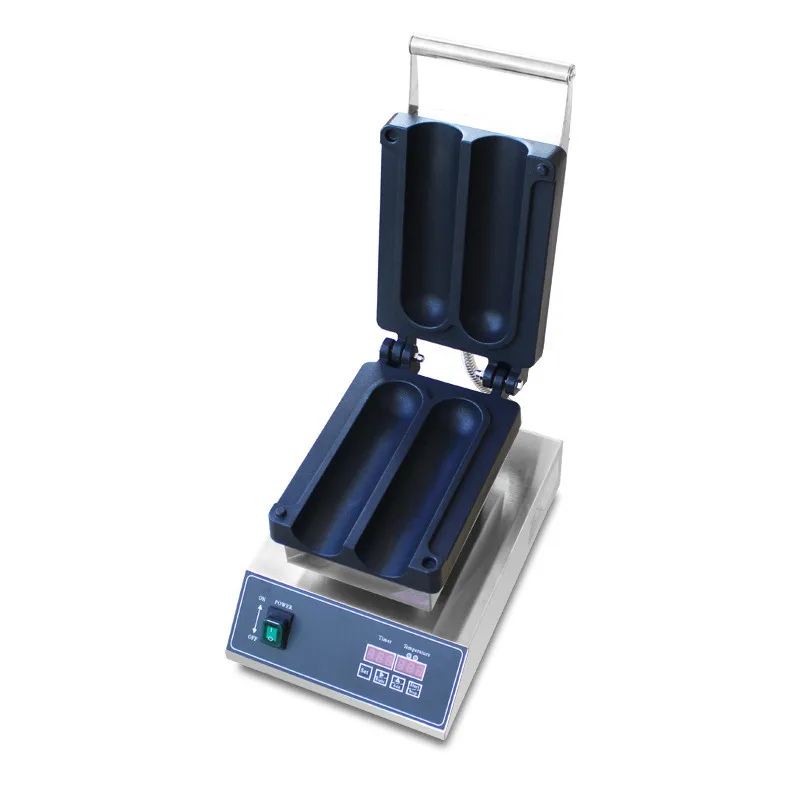 Commercial Numerical Control Two Grid Chicken Roll Machine Internet Celebrity Explosion Barbecue Burrito Machine