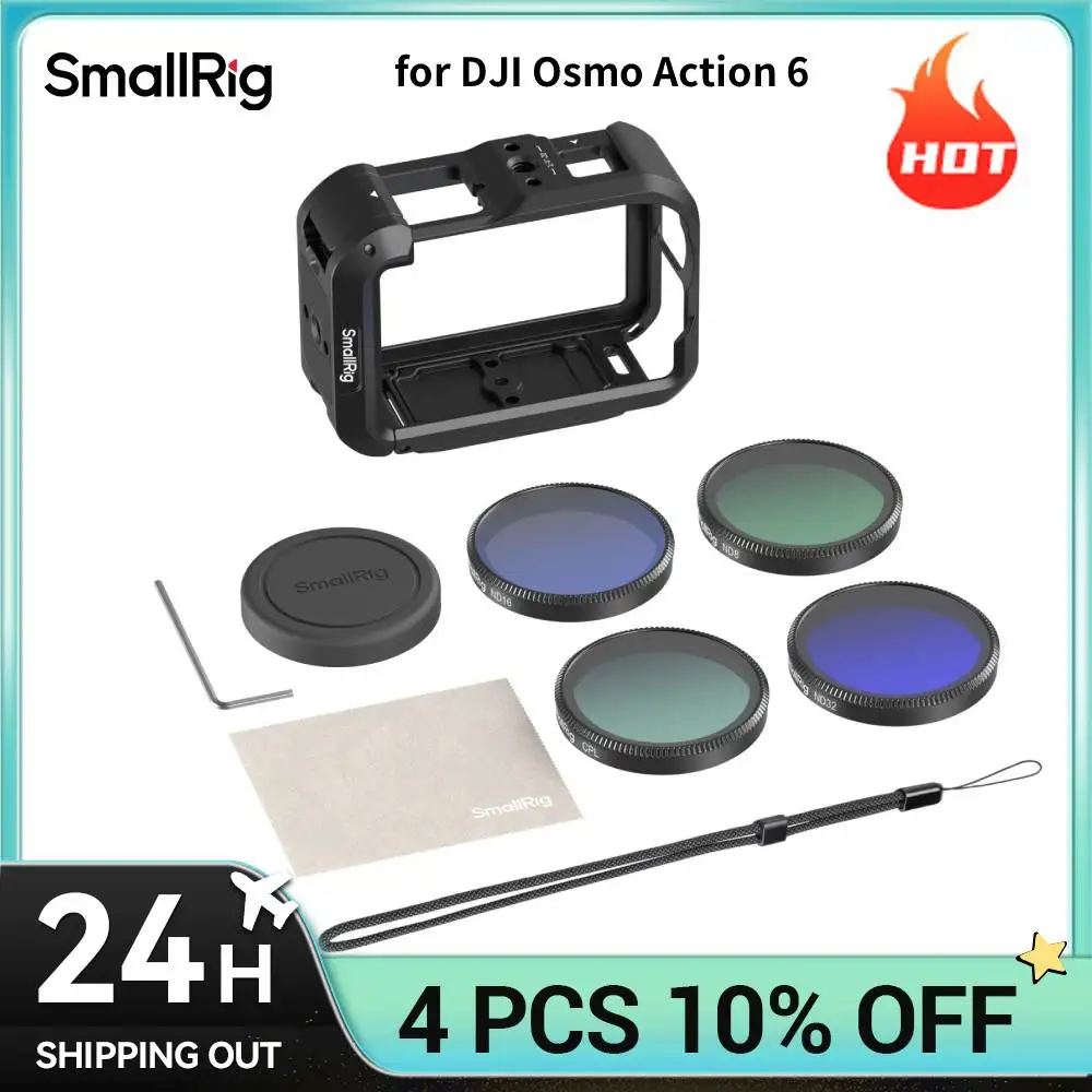 cage-smallrig-pour-dji-osmo-action-6-avec-kit-de-filtres-nd-4-filtres-polarisants-a-densite-neutre-nd8-nd16-nd32-a-clipser-6374