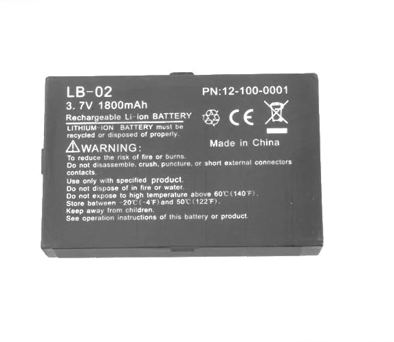Lithium-ion 3.7V 1800mAh Replacement LB-02 Li-ion Vi.al Sig.ns Monitor Medic.al Battery for 12-100-0001 A2 A3 A4 A5 A6 A8 Q