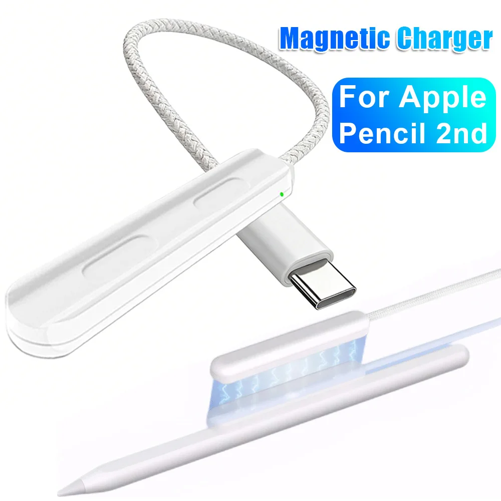 

Wireless Charger For Apple Pencil 2nd Generations Magnetic Charging For iPad Pencil Charger For Apple Pencil 2nd Accessories