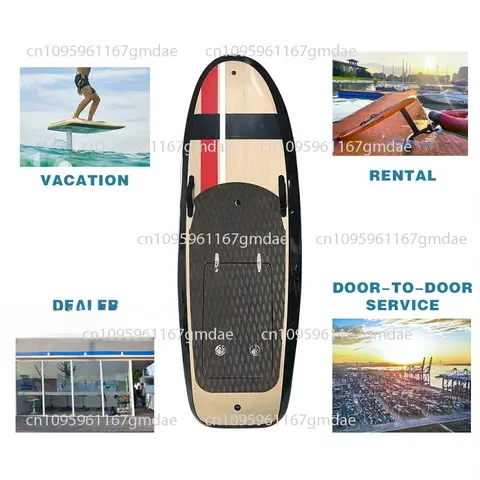 Fabriksanpassad elektrisk hydrofoildriven surfbräda vattensportsurfbräda till salu 8 best sales elektrisk longboard - №6