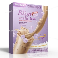 Slim Milk Taro Strawberry Flavor Keep Perfect Body