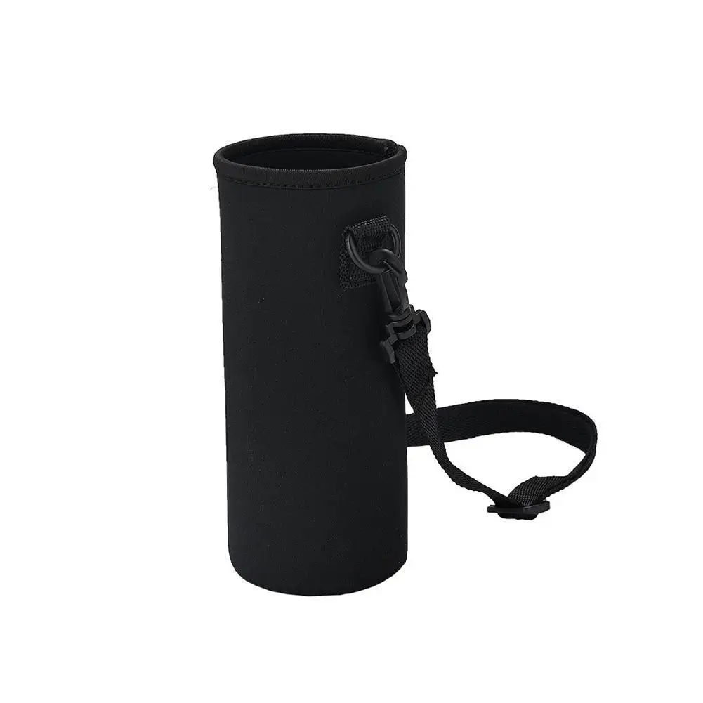 Portable Water Bottle Carrier Insulated Neoprene Holder Pouch Bag Strap 420/550/750/1000/1500ml Shoulder Adjustable Strap