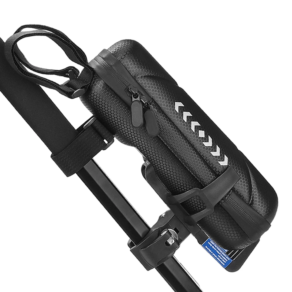 

Передняя подвесная сумка для электрического скутера, 1 л, встроенная сетчатая сумка, цилиндрический дизайн, простая установка, водонепроницаемая, высокая производительность