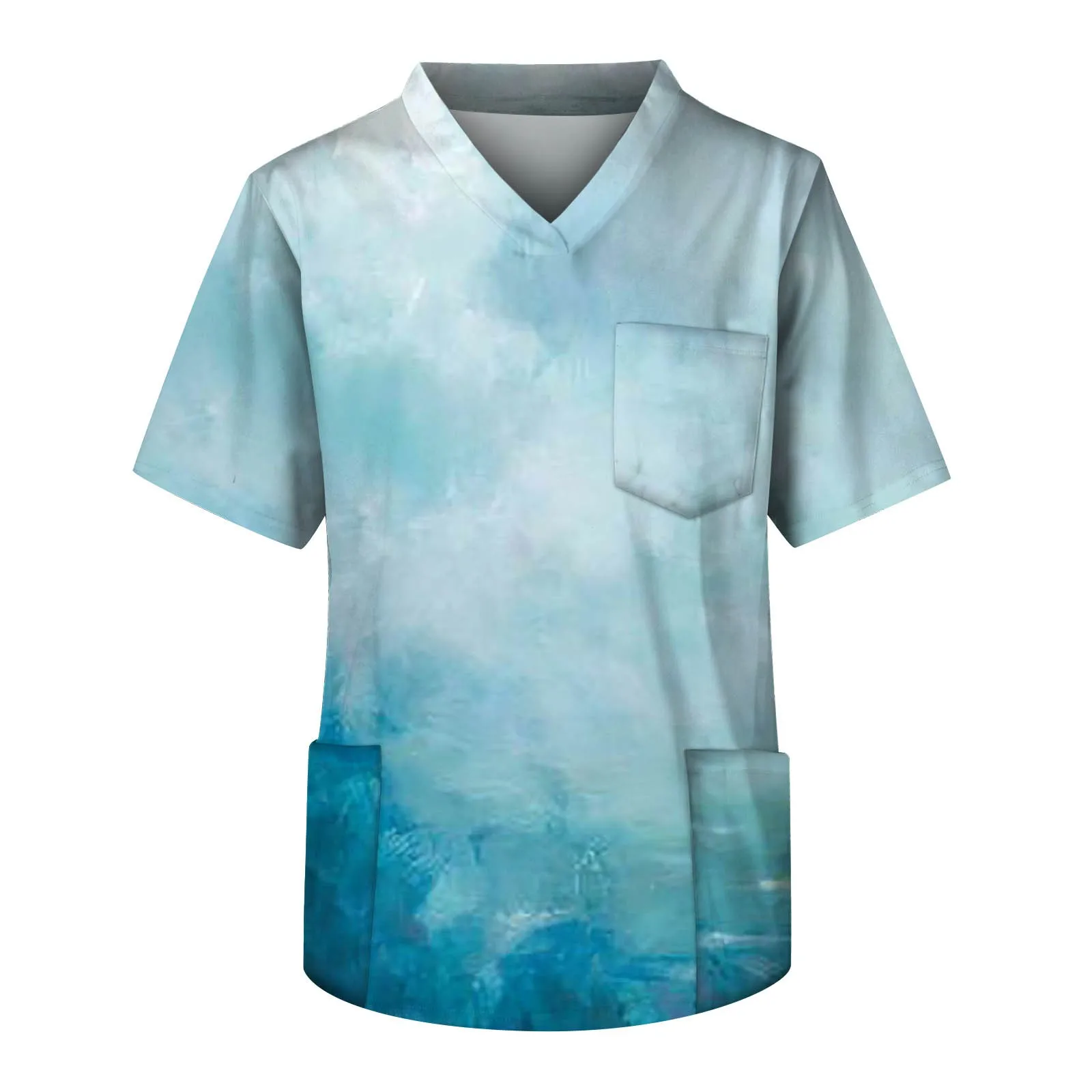 

Men Wear Stylish Scrubs Sets Medical Suits Hospital Uniform Doctors Nursing Tops Pant Suits Solid Color Surgical Uniforms Women