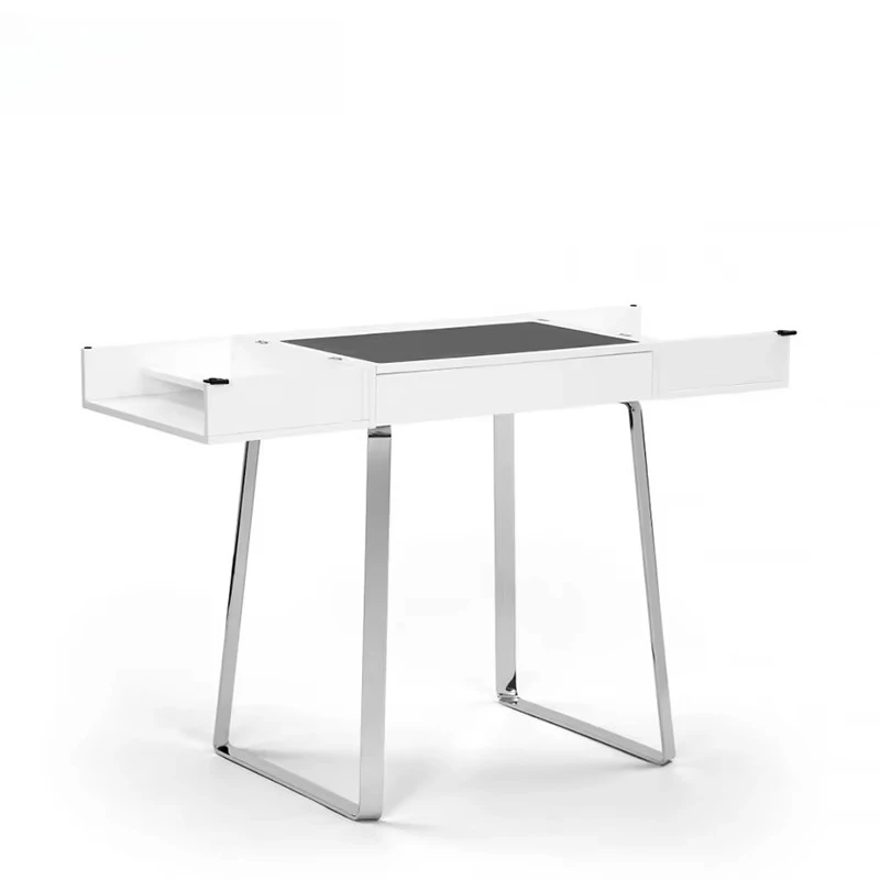 

Creative solid wood Nordic style folding computer desk modern minimalist home/office bedroom or study design