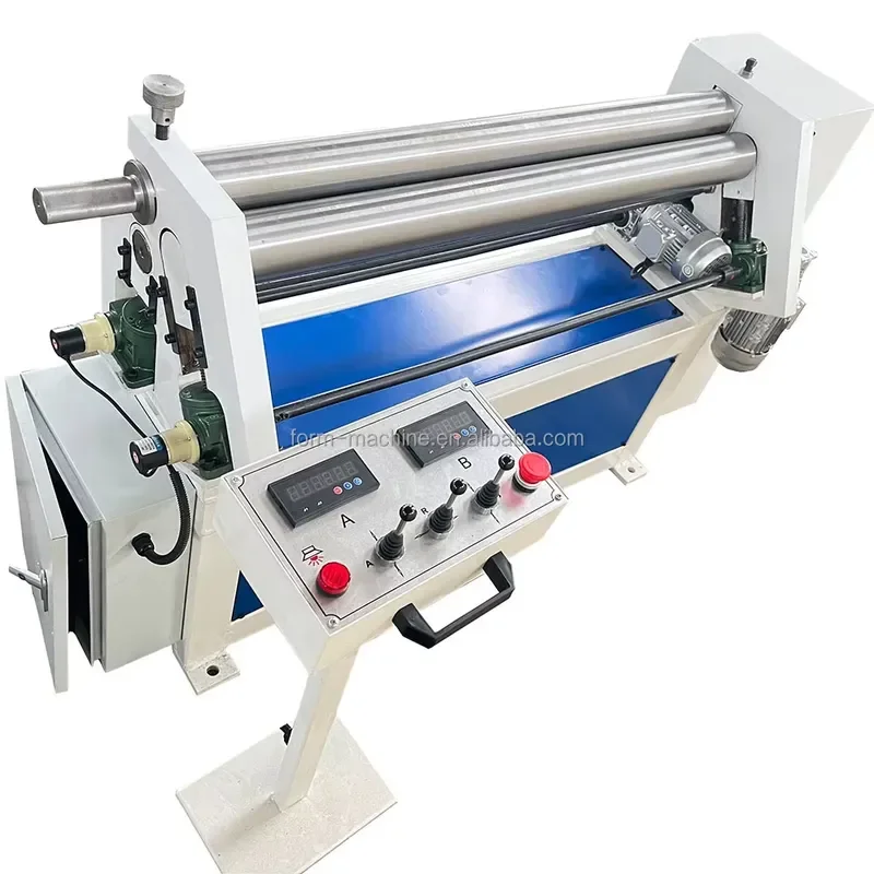 Reliable 3 Roller Plate Bending Machine From Manufacturer 1-year Warranty Global After-sales Service Included