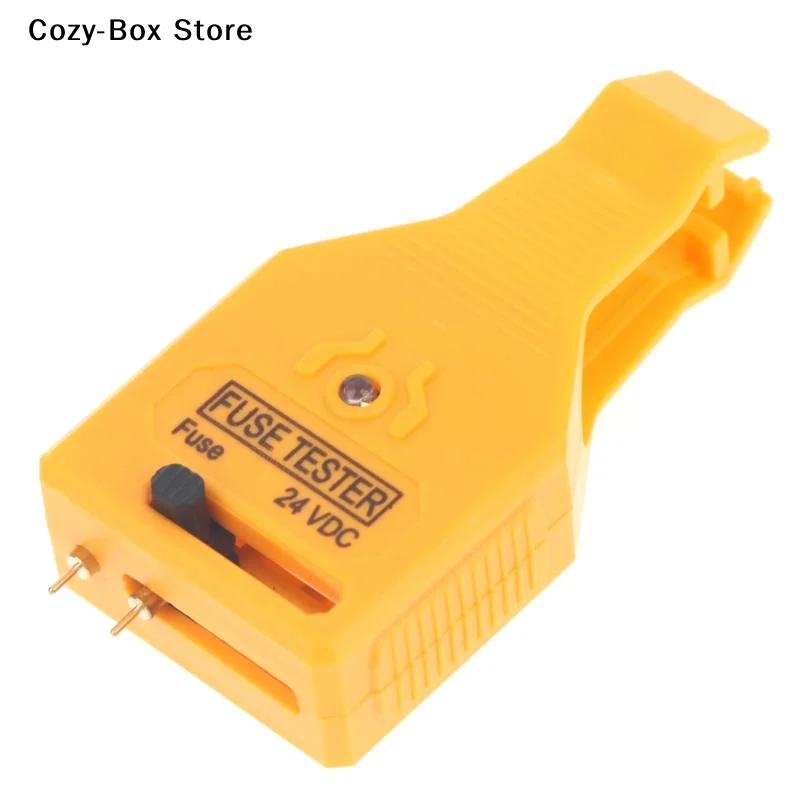 [ZY]1Pcs 24V DC Auto Fuse Tester With LED Indicator Non Slip Grip For Car Repair Maintenance DIY Work[ZY]