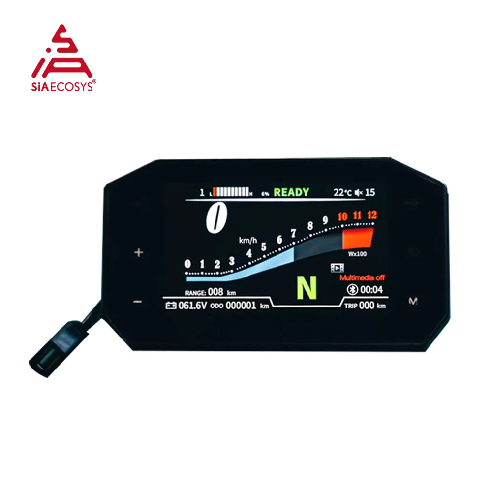 

Склад в США: SiAECOSYS 5-дюймовый TFT-дисплей SCJ5066-1 для спидометра, версии CAN и One-Line, с регулируемым отображением