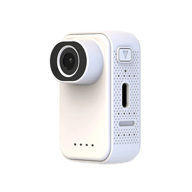 4K Mini Action Kamera Magnetisch, 2K HD, 120° Weitwinkel, IP65 Wasserdicht, Vlog Sport Cam, Lange Akkulaufzeit, Tragbar