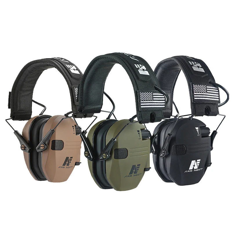 Electronic Shooting Earmuff ARM NEXT D20 Anti-noise Ear Protector Sound Amplification Tactical Hear Protective Headset