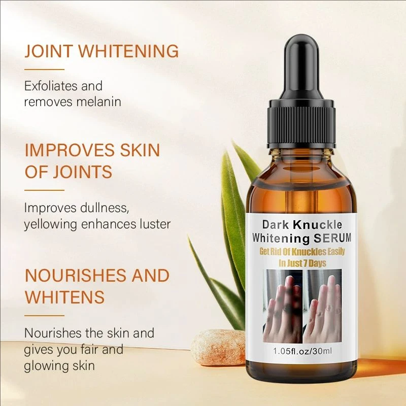 Dark Knuckles Fast Whitening Serum Pigmentation Correctors for Black Skin Hand Knuckle Elbows Knee Intense Stains Remover Serum