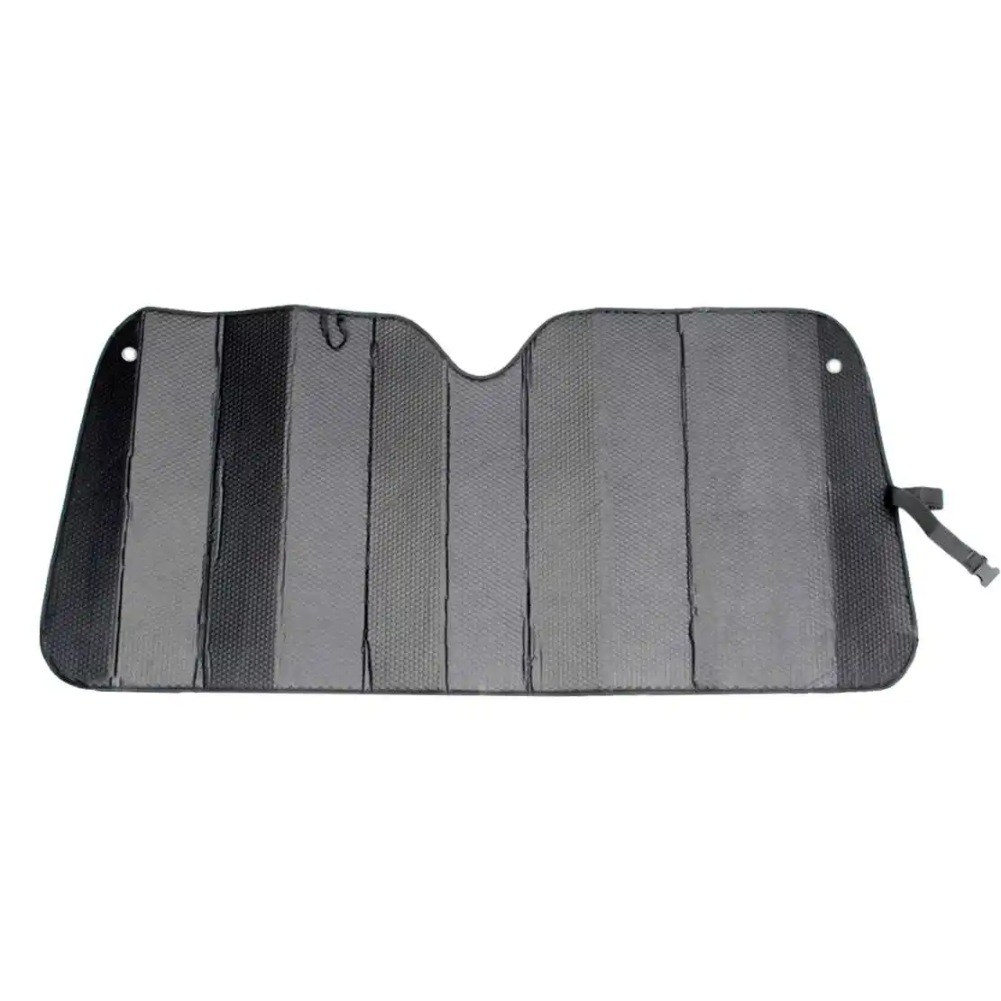 Grey & Silver Car SUV Universal Front Window Screen Shield UV Sun Visor Windshield Snow Rain Frost Protector Guard Shade Cover