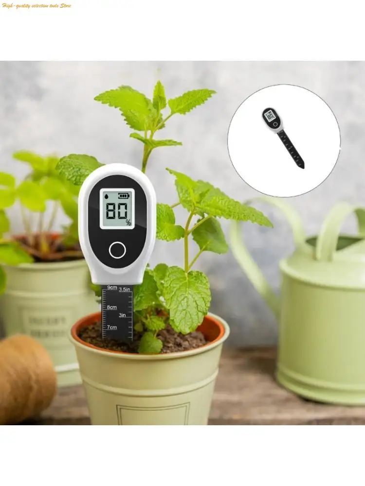 203F Digital Soil Moisture Meter Hygrometer with LCD Display Soil Testing Device for Indoor Outdoor Plant Gardening Farm