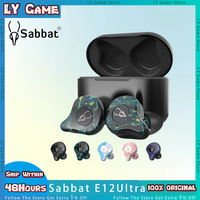 Sabbat E12 Ultra Marble TWS Wireless Bluetooth 5.2 Earphone Waterproof Sports Stereo In-Ear Wireless Headset Earbuds Customized