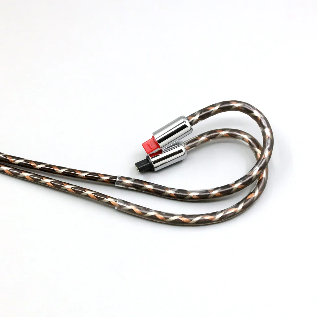 كابل سماعة أذن TypeX 25AWG Litz Shielding 7n OCC لـ Audio-Technica ATH-IM50 IM70 IM01 IM02 IM03 IM04 8914