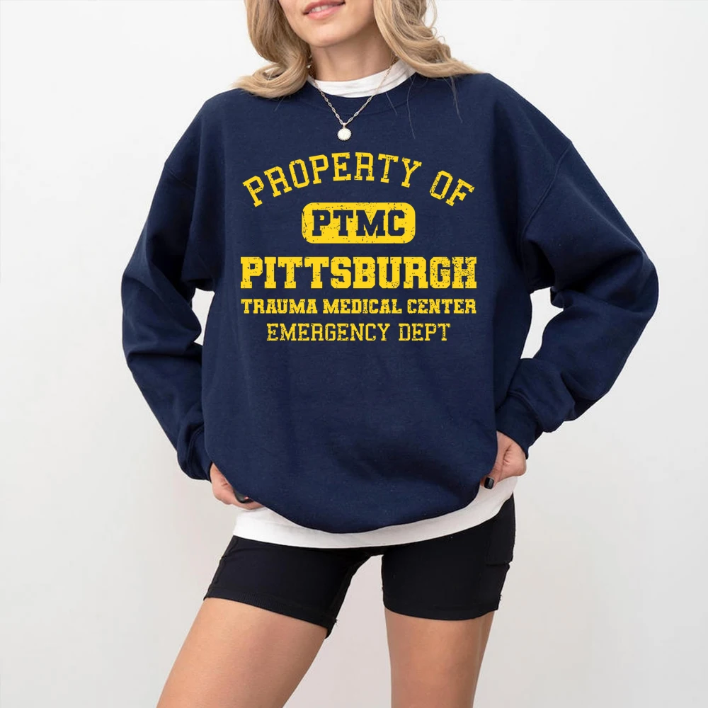 

Свитшот Pitt PTMC, рубашка PTMC, свитер Dr. Jack Abbot, свитшот Питтсбургского травматологического медицинского центра, модный унисекс-свитшот