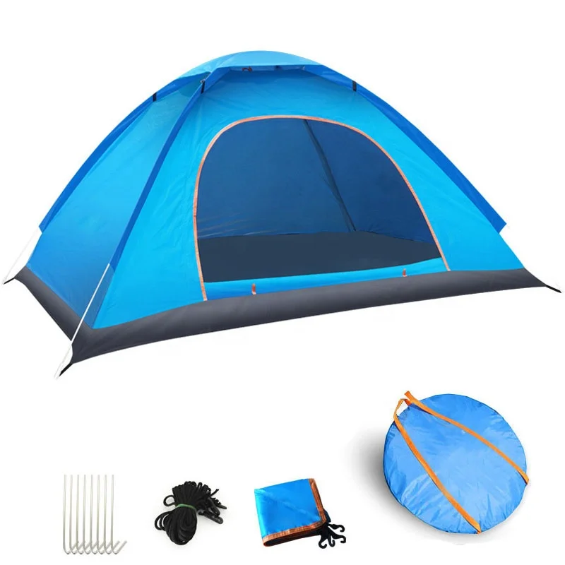 

New Automatic Quick Outdoor Camping Tents Portable Waterproof Camping 3-4 Person Tent for Hiking