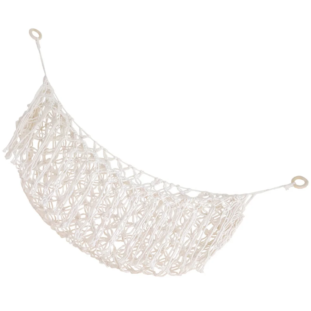 

Hanging Bag Cotton Fruit Under Cabinet Rope Hammock Hanging Fruit Hammock Storage Basket Kitchen Home Decorative