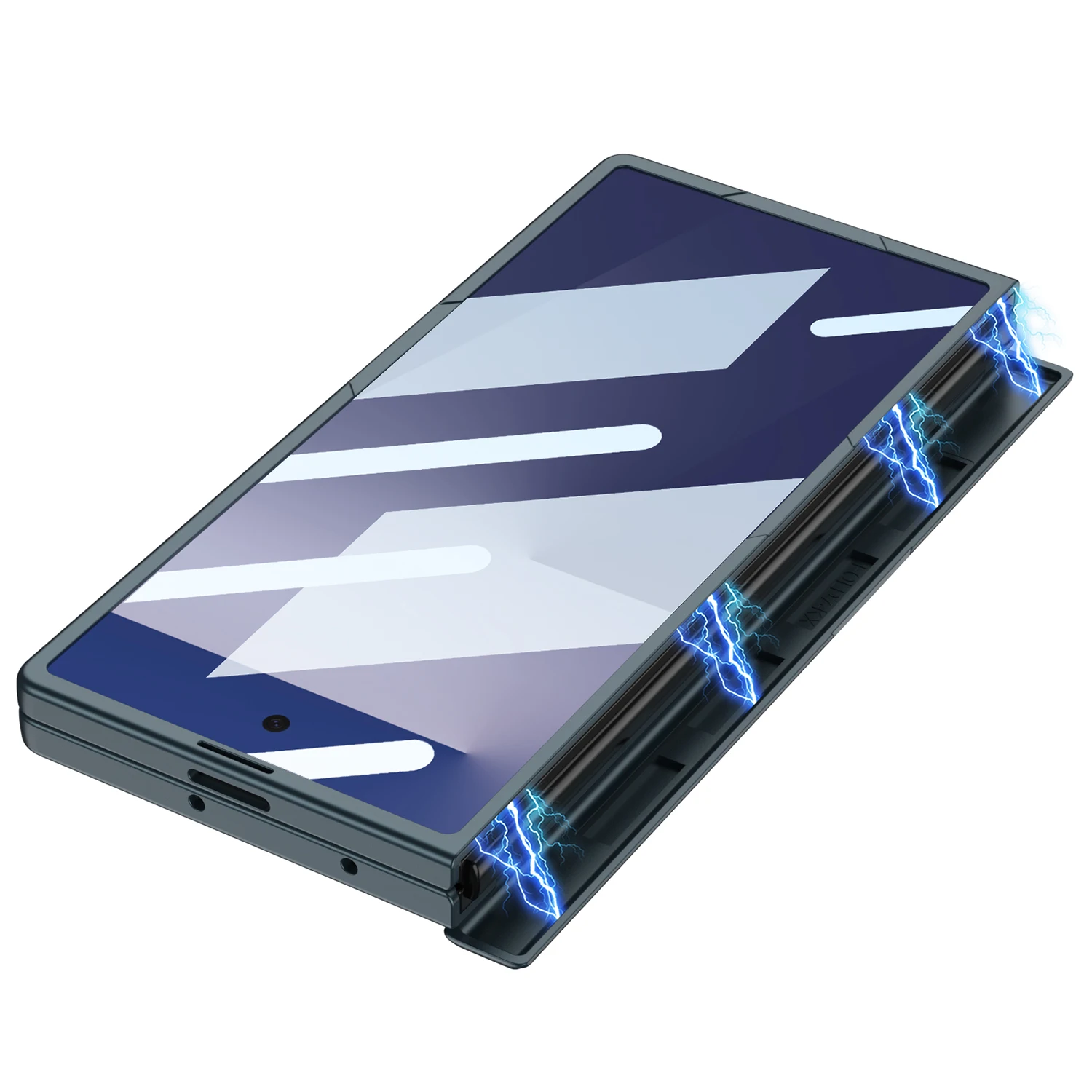Etui ochronne z magnetycznym zawiasem 360 do Samsung Galaxy Z Fold 7 Armor Screen Protector Stand Slim Cover do etui Galaxy Z Fold7 — zdjęcie produktu 2