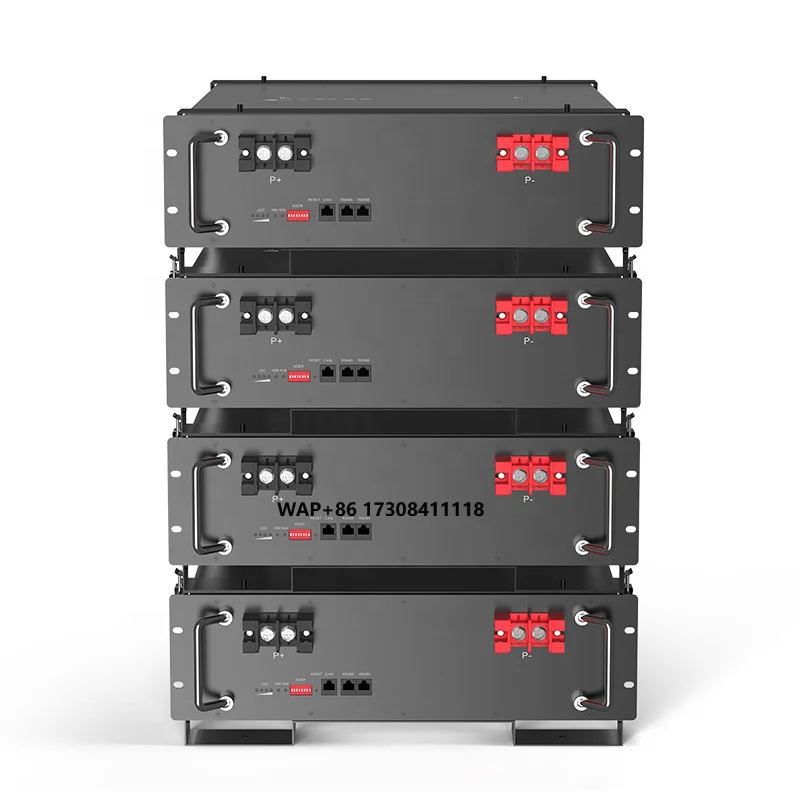 Made in China Superior Quality Lithium Battery for Solar System Rack Mounted Battery 51.2V