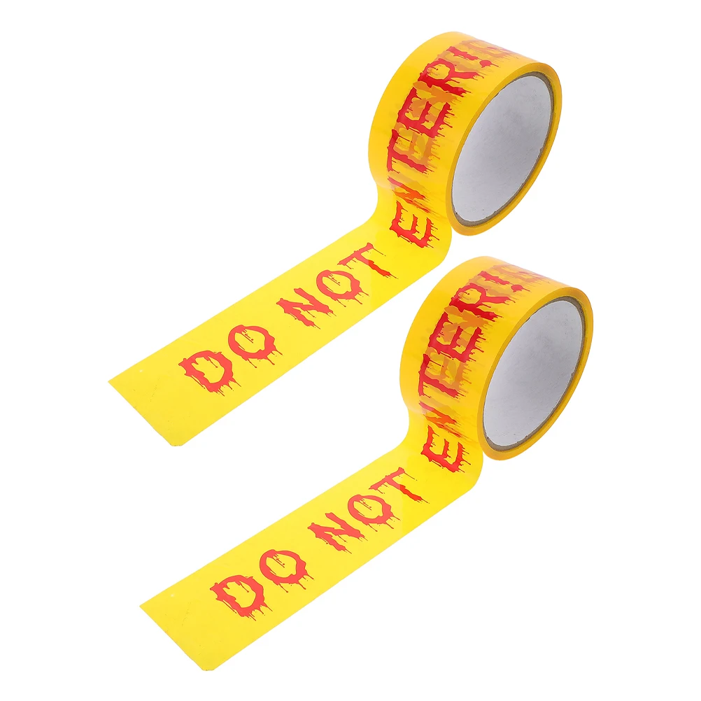 2 рулона предупреждающей ленты