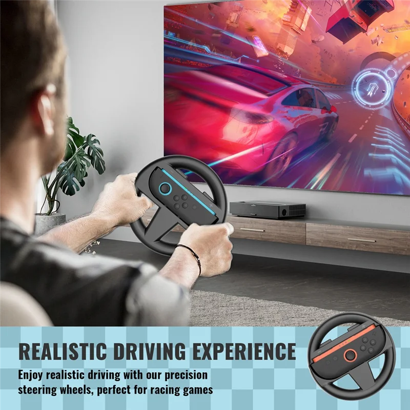 

Well Made-For Switch 2 Host Grip Protective Case &Storage Bag& Charging Base &Wireless Game Steering Wheel For NS Switch 2