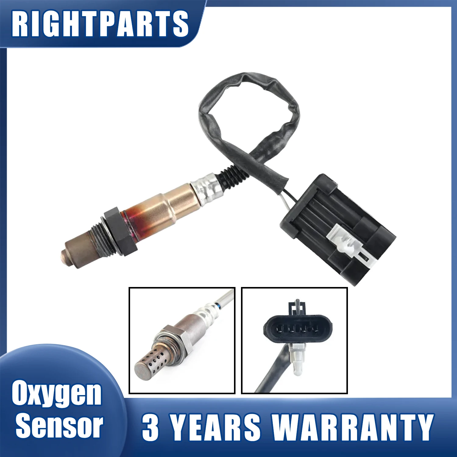 RIGHTPARTS Lambda Oxygen Sensor 24104784 For 2011-2015 Chevrolet Captiva Sport Equinox