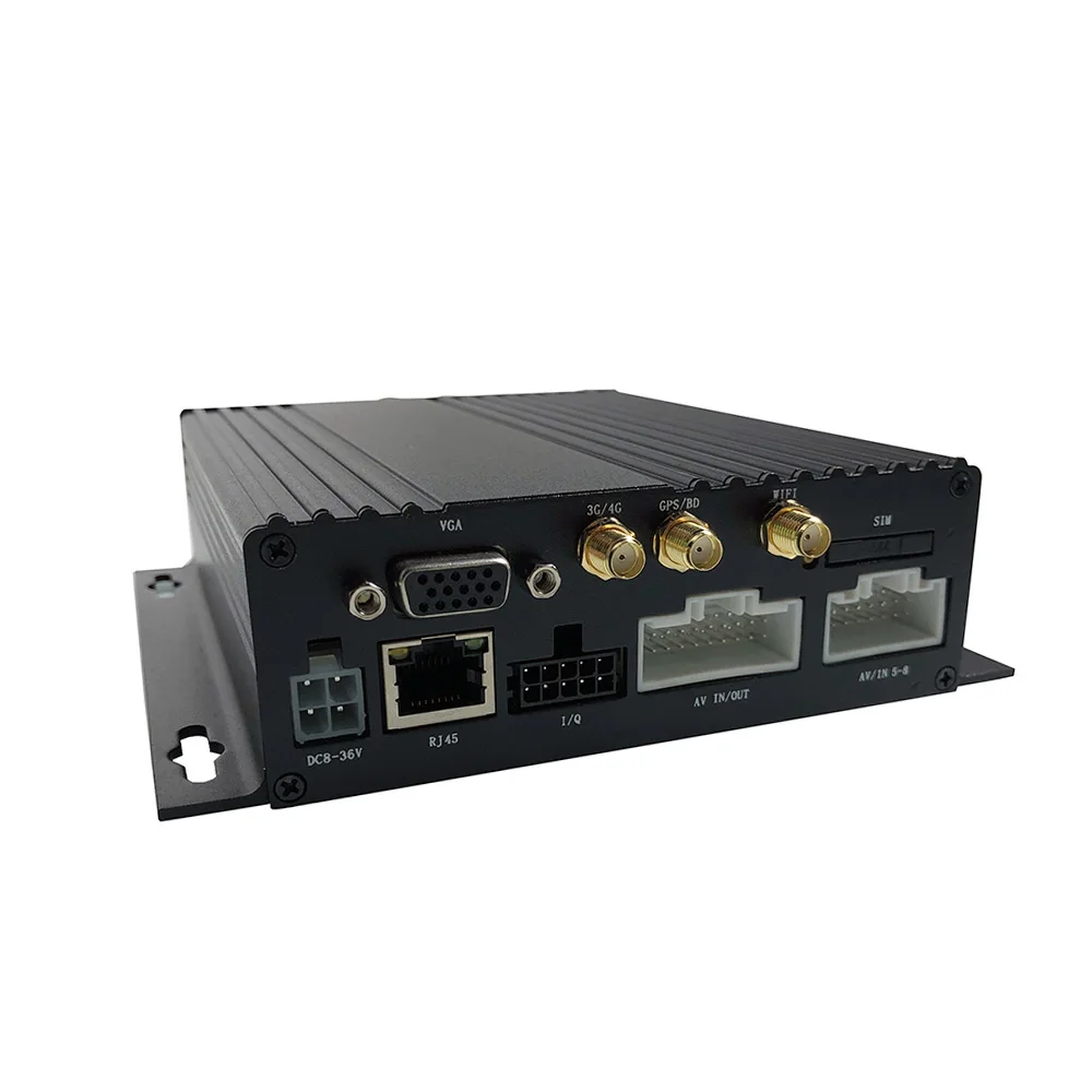 Ahd 1080p 4G GPS G-sensor Auto Download DSM ADAS 6Ch SD Card BUS MDVR System Mobile Dvr Car Taxi Video Recorder System