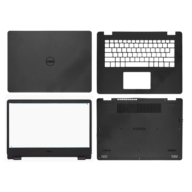 New For Dell Vostro 3400 3401 3405 V3400 Laptop LCD Back Cover Front Bezel Palmrest Top Case Bottom Case Cover 125D6 Y5X09 RX8DW