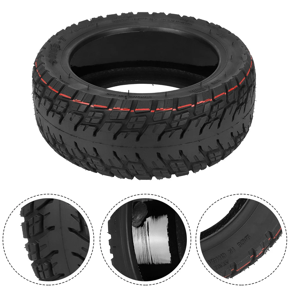 

11 Inch 90/55-7 Tubeless Off-Road Tyre For Segway GT1 GT2 Electric Scooter Explosion Proof Tire Rubber Replacement Cycling Parts