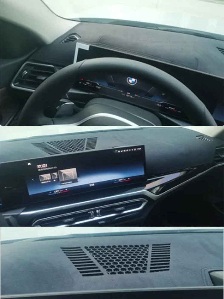 ل 2023 2024 BMW 3/4 سلسلة M340 320i 330i 430i اكسسوارات غطاء لوحة القيادة لوحة أداة داش حصيرة داشمات وسادة واقية