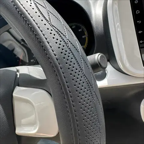 10 best sales fiat 500 leather steering wheel cover - №5