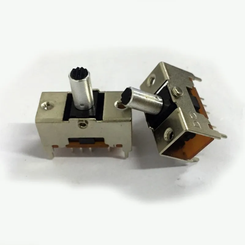 TS-23E02 toggle switch  AT10 double reset four fixed feet  Lever switch  Vintage radio switch