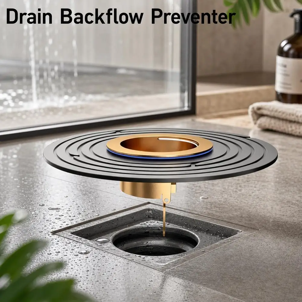 Universal Toilet Floor Drain Core Anti-Backflow Odor Device with Insect Proof Sealing Cover Sewer Anti-Odor And Insect Barrier